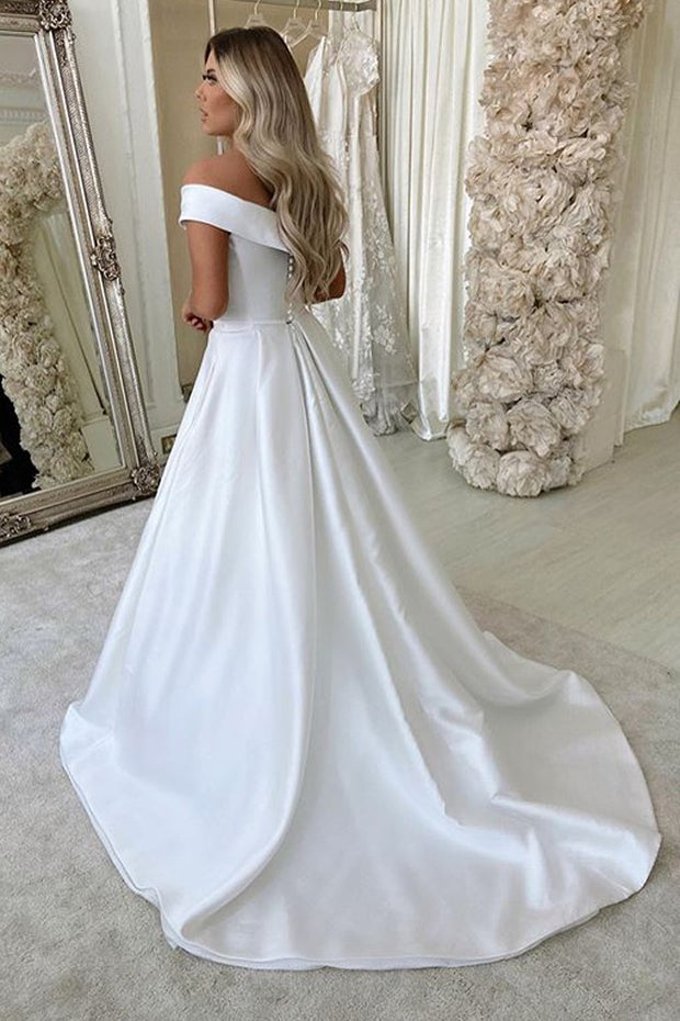 simple-off-shoulder-satin-bridal-dress-with-dramantic-train-1