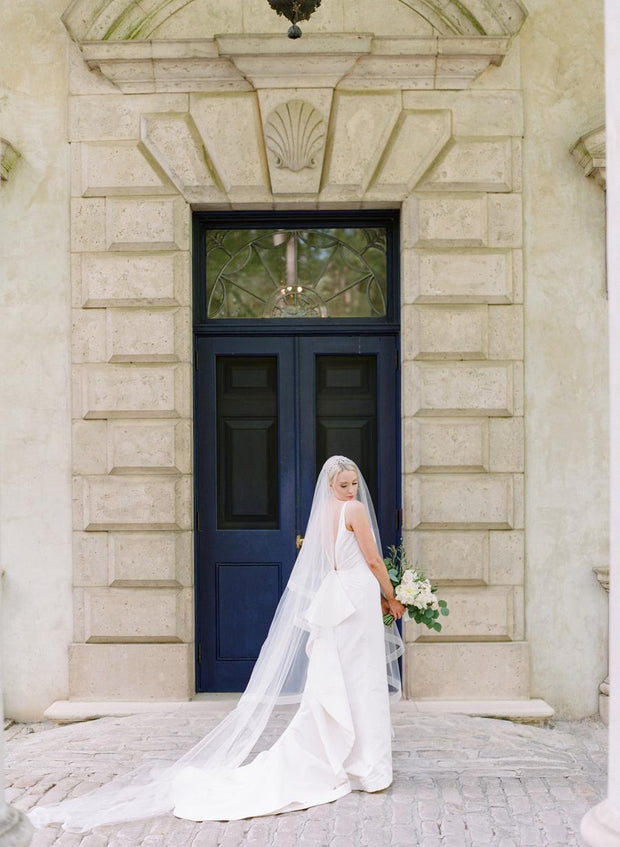 simple-satin-garden-bridal-dresses-with-ruffles-train-1