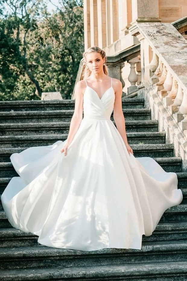 simple-satin-girls-wedding-gown-with-thin-straps
