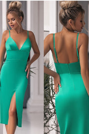 simple-short-prom-gown-with-adjustable-straps