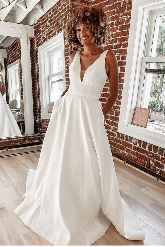 sleeveless-a-line-satin-wedding-dress-for-bride-2021