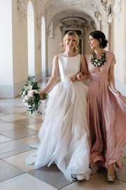 sleeveless-graden-bridal-dress-with-ruffles-tulle-skirt
