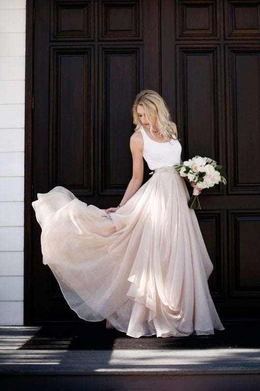 sleeveless-spandex-chiffon-rustic-wedding-dress-with-stones-belt-2