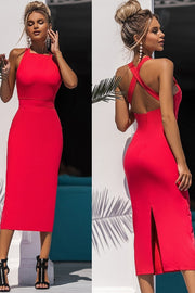 slim-fitting-red-short-prom-gowns-with-x-back