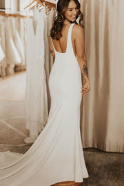 square-neck-simple-bridal-dresses-for-wedding-with-sweep-train-1