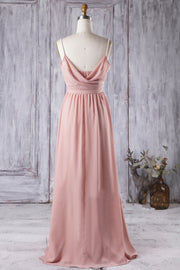 strappy-boho-bridesmaid-dress-with-pearls-straps-1