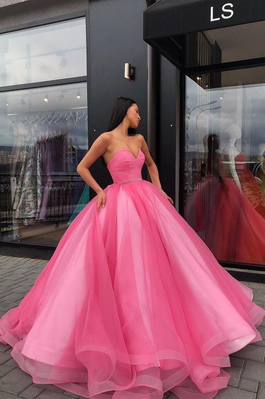 sweetheart-prom-ball-gown-dresses-tulle-skirt-satin-inside