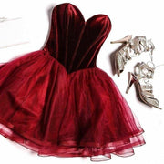 sweetheart-velvet-burgundy-homecoming-gown-with-tulle-skirt
