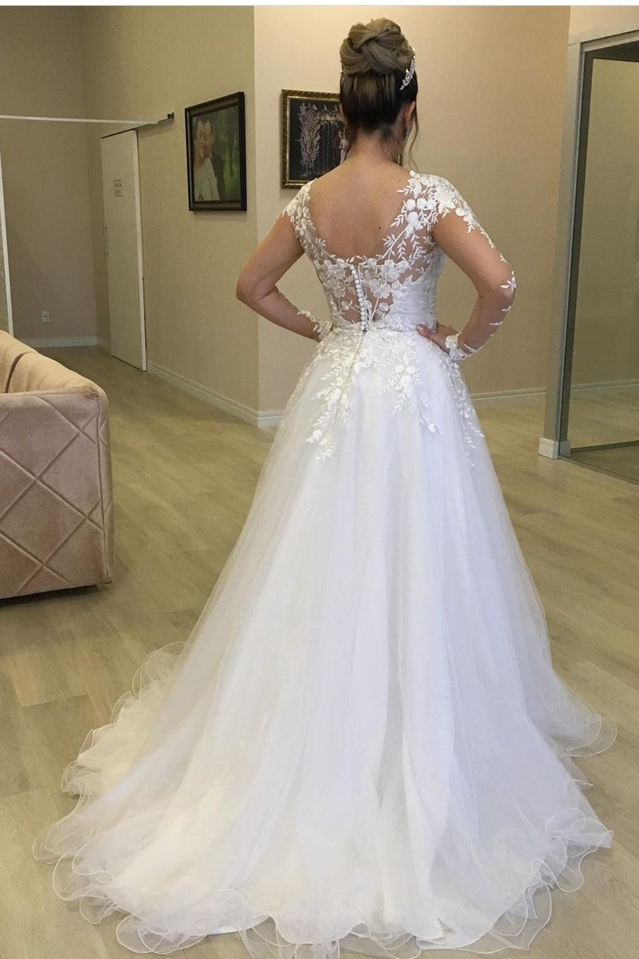 tulle-skirt-floral-lace-bridal-dresses-with-long-sleeves-1