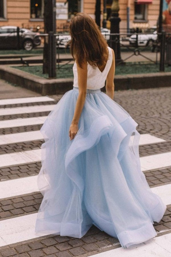 two-piece-prom-dresses-with-layers-tulle-skirt-1