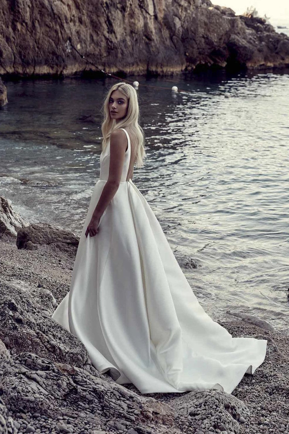 v-neckline-a-line-satin-bridal-dress-with-box-pleats-1
