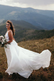 v-neckline-chiffon-long-bride-dresses-for-beach-weddings