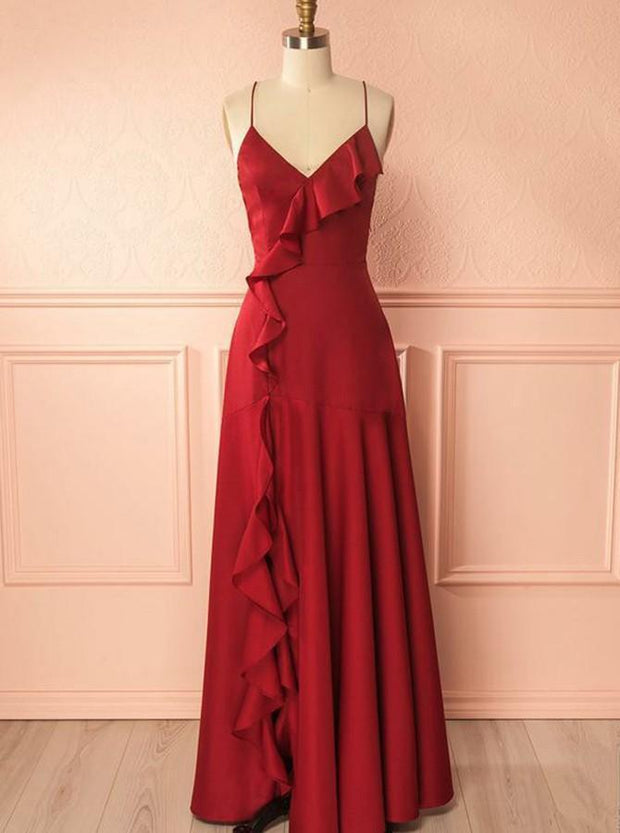 v-neckline-flounced-red-prom-dress-with-thin-straps-2