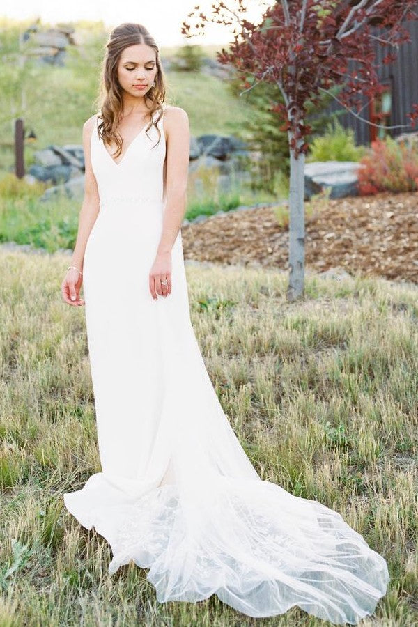 v-shape-lace-train-summer-bridal-dresses-wedding-2020
