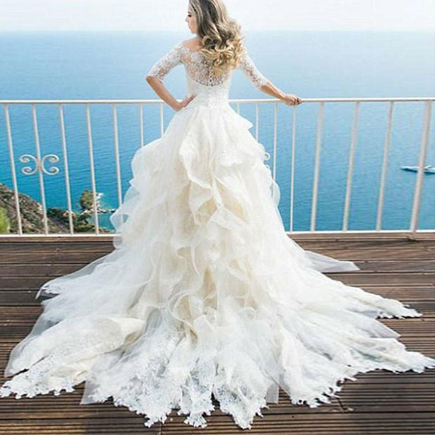 whimsical-bridal-gown-dress-with-lace-off-the-shoulder-bodice-2