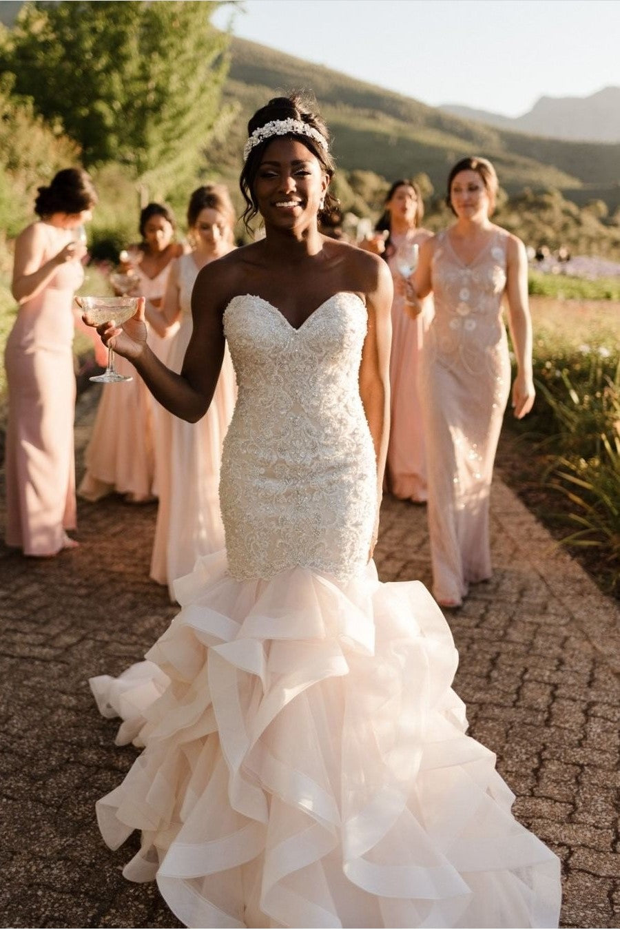 whimsical-tiered-wedding-gown-with-beaded-lace-corset