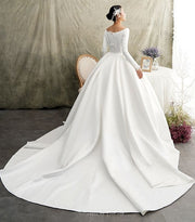 white-satin-ball-gown-full-sleeve-wedding-dress-with-wide-neckline-1
