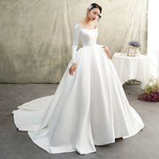 white-satin-ball-gown-full-sleeve-wedding-dress-with-wide-neckline-2