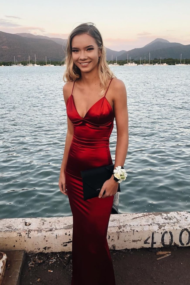 wine-red-long-slim-prom-gowns-spaghetti-straps-1