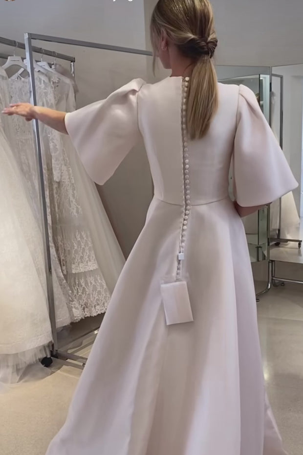 women-modest-wedding-dresses-with-trumpet-sleeves-1